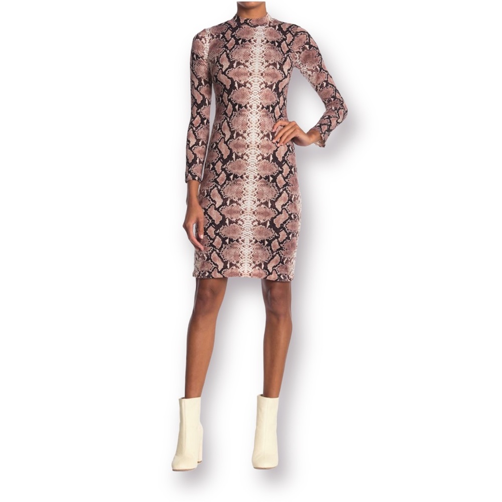 VELVET TORCH | Snake Skin Dress